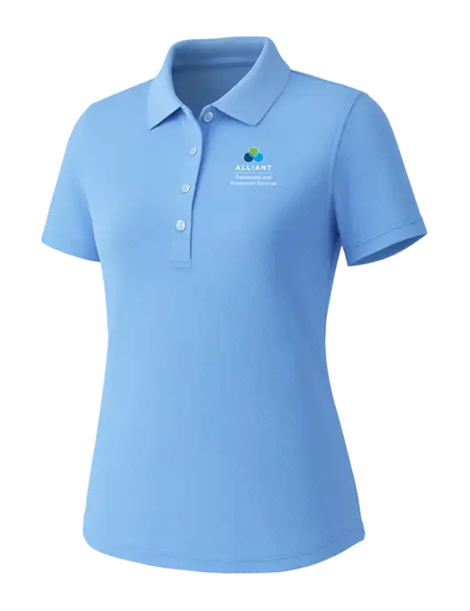 Callaway Womens Core Light Blue Performance Polo w/ARIS Logo