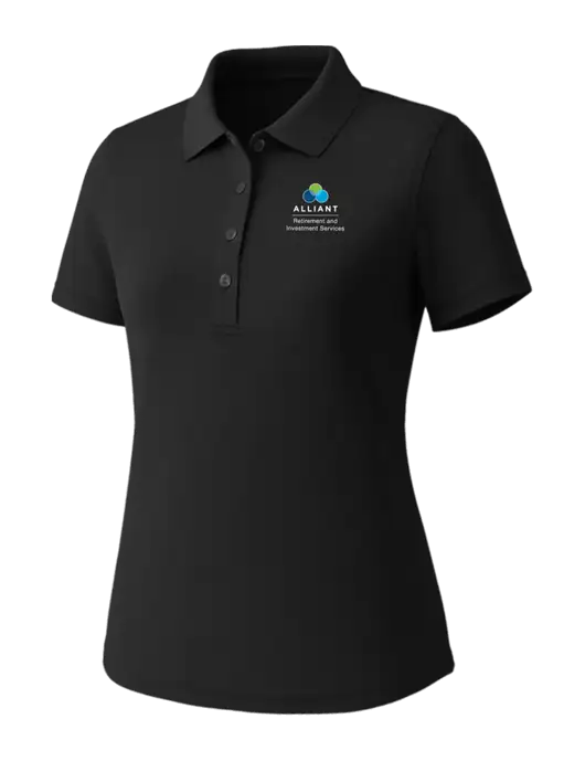 Callaway Womens Core Black Performance Polo w/ARIS Logo