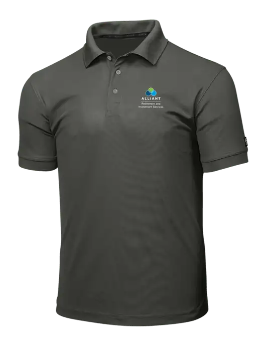 OGIO Medium Grey Caliber 2.0 Polo w/ARIS Logo