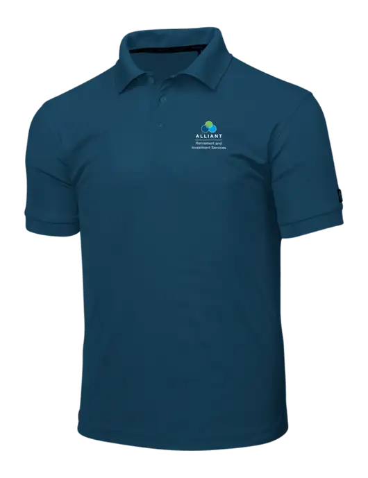 OGIO Light Navy Caliber 2.0 Polo w/ARIS Logo