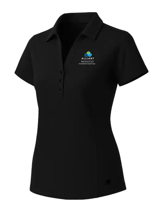 OGIO Womens Blacktop ONYX Polo w/ARIS Logo