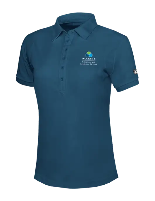 OGIO Womens Light Navy Jewel Polo w/ARIS Logo