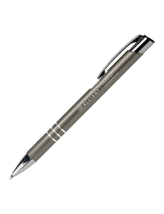 Laurent Gunmetal Pen - Black Ink w/ARIS Logo