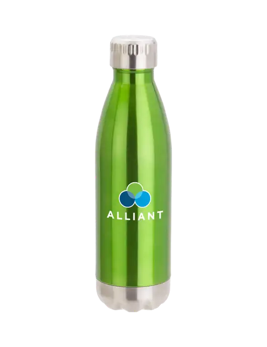 City Go Green 17 oz Insulated Bottle w/Alliant Logo