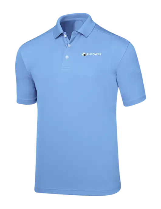 Callaway Core Light Blue Performance Polo w/Empower Logo