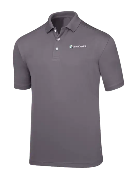 Callaway Core Medium Grey Performance Polo w/Empower Logo