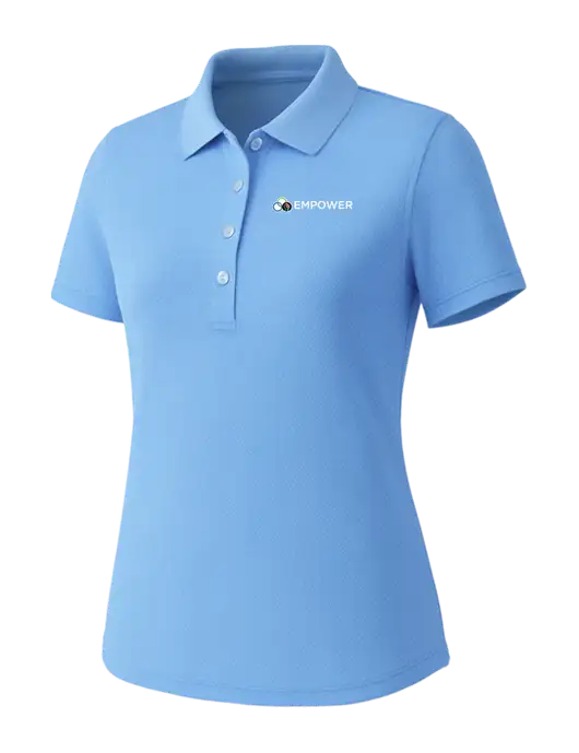 Callaway Womens Core Light Blue Performance Polo w/Empower Logo