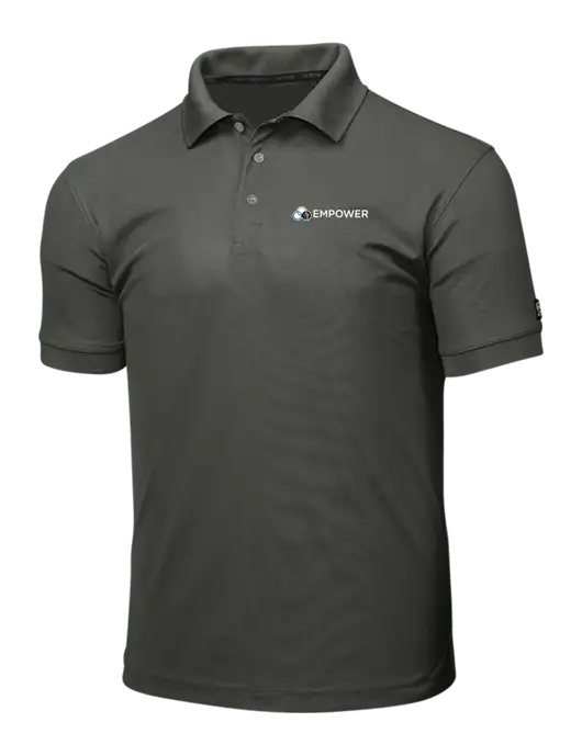 OGIO Medium Grey Caliber 2.0 Polo w/Empower Logo