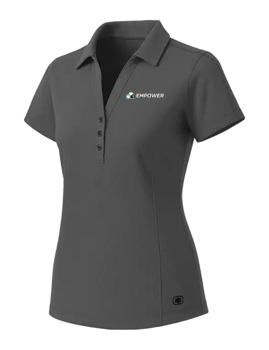 OGIO Womens Medium Grey ONYX Polo w/Empower Logo