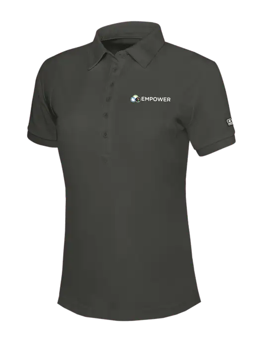 OGIO Womens Dark Grey Jewel Polo w/Empower Logo