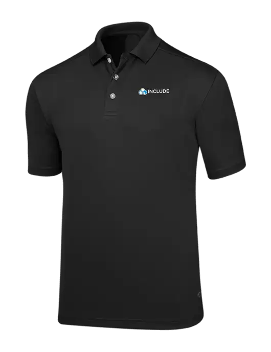 Callaway Core Black Performance Polo w/Include Logo