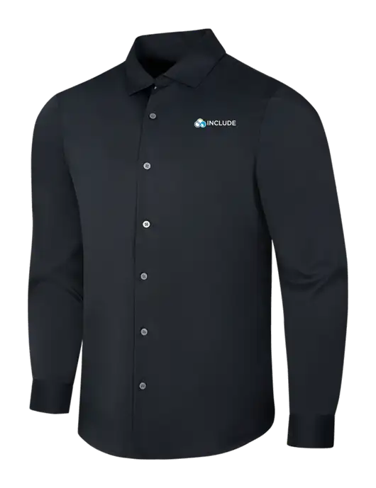 Black City Stretch Shirt w/Include Logo