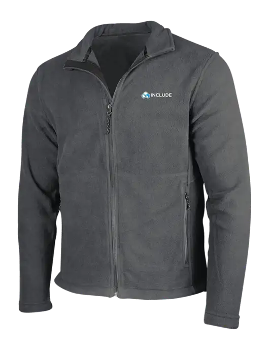 Dark Grey Fleece Jacket w/Include Logo